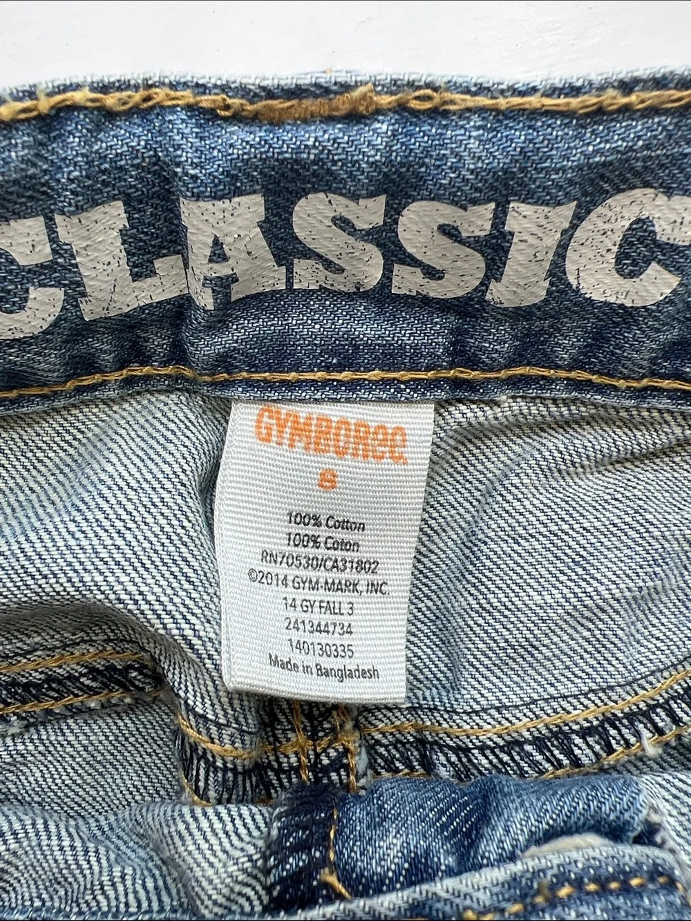 Gymboree Men's Straight-Leg Jeans in Blue Denim